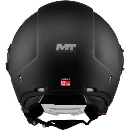 Casco MT Viale SV S Pure A1 - Negro Mate
