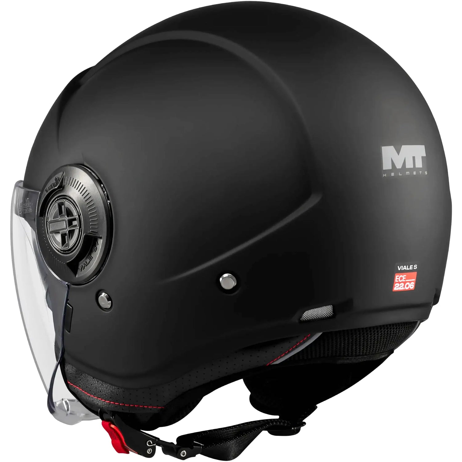 Casco MT Viale SV S Pure A1 - Negro Mate