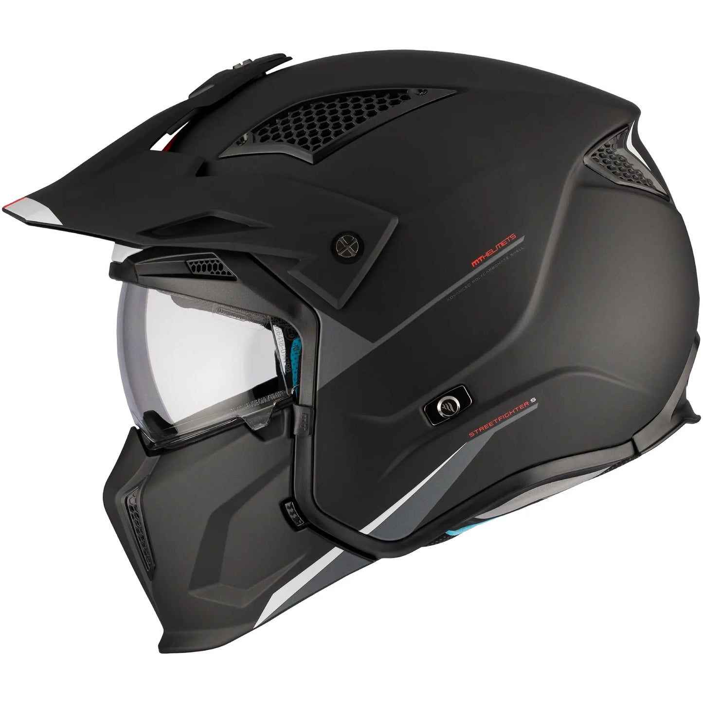 Casco MT Streetfighter SV S Solid A1 - Negro Mate
