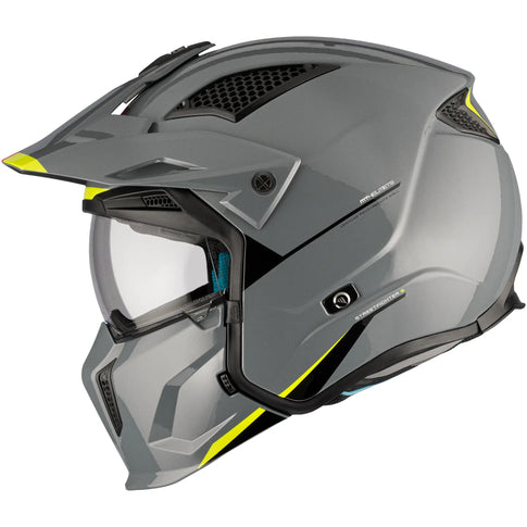 Casco MT Streetfighter SV S Solid A22 - Gris Nardo