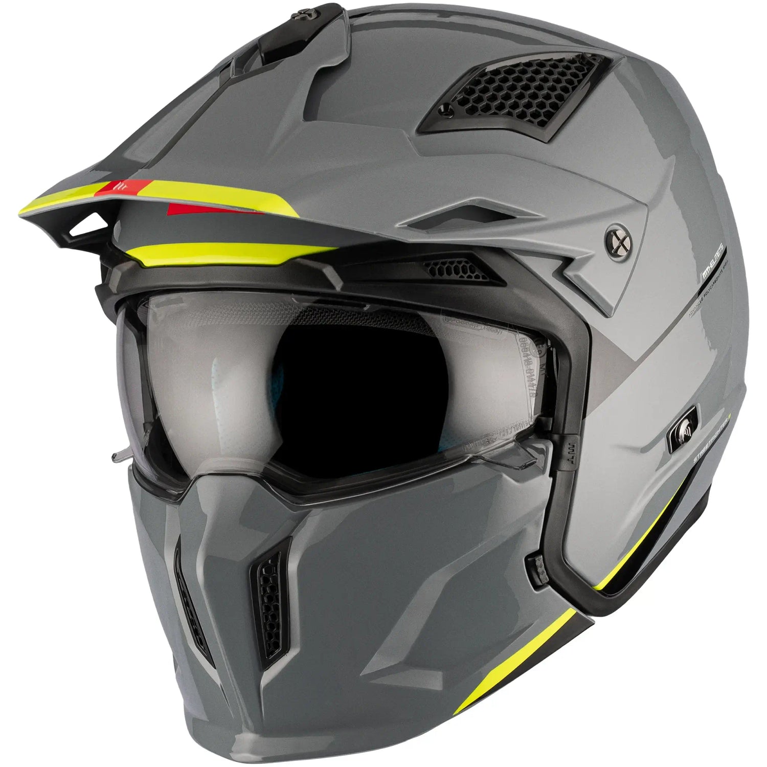 Casco MT Streetfighter SV S Solid A22 - Gris Nardo