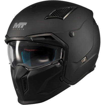 Casco MT Streetfighter SV S Pure A1 - Negro Mate