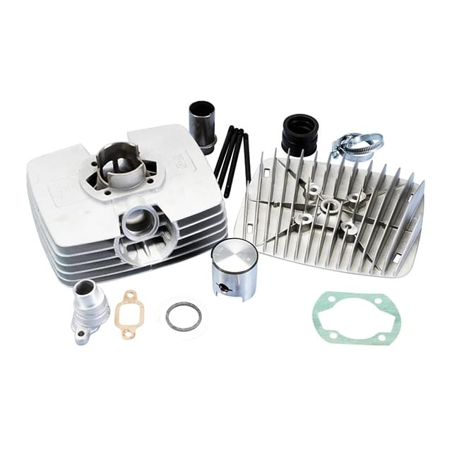 Cilindro Polini S6000 80cc Minarelli P6R carrera 42mm 133.6005