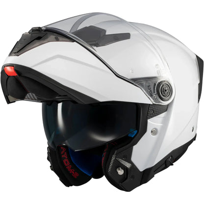 Casco MT Atom 2 SV Pure A0 - Blanco Brillo