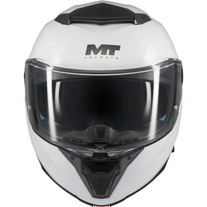 Casco MT Atom 2 SV Pure A0 - Blanco Brillo