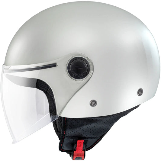 Casco MT Street S Solid A0 - Blanco Brillo