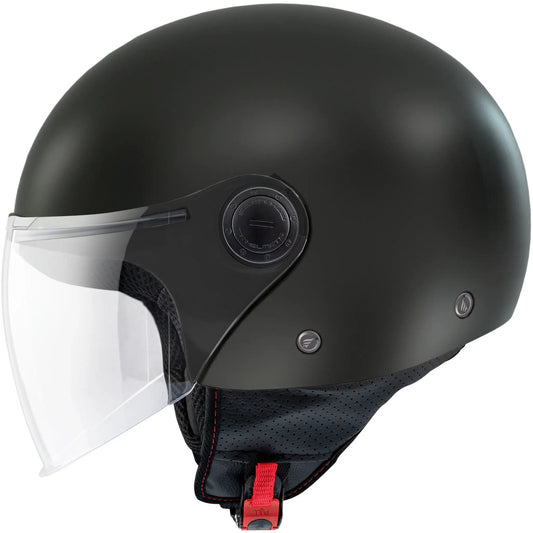 Casco MT Street S Solid A1 - Negro Brillo