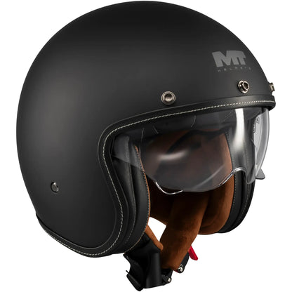 Casco MT LeMans 2 SV S Pure A1 - Negro Mate