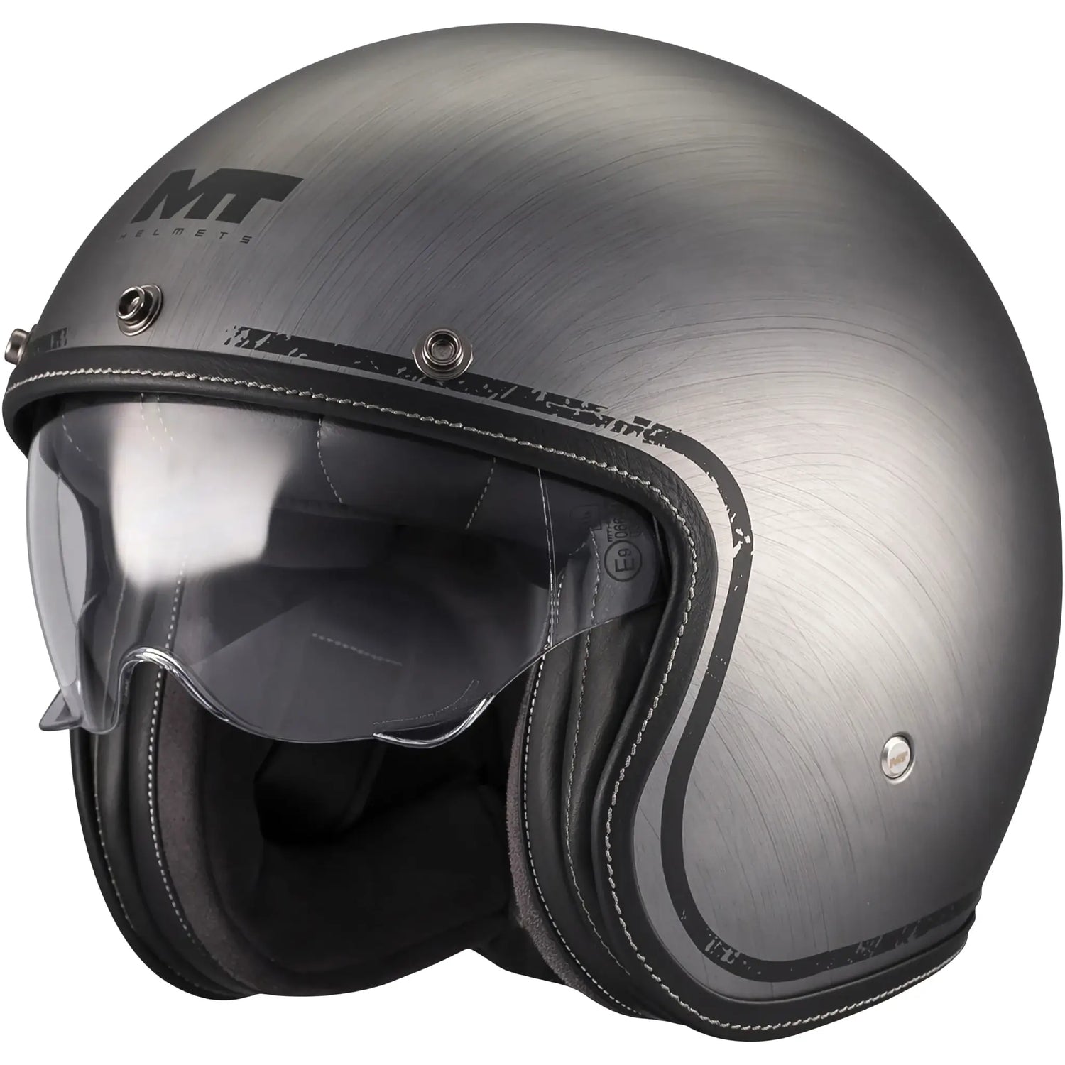 Casco MT LeMans 2 SV S Brushed A2 Matt