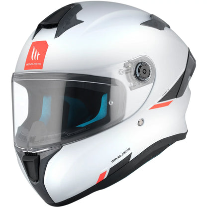 Casco MT Targo S Solid A12 - Gris Brillo