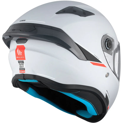 Casco MT Targo S Solid A12 - Gris Brillo