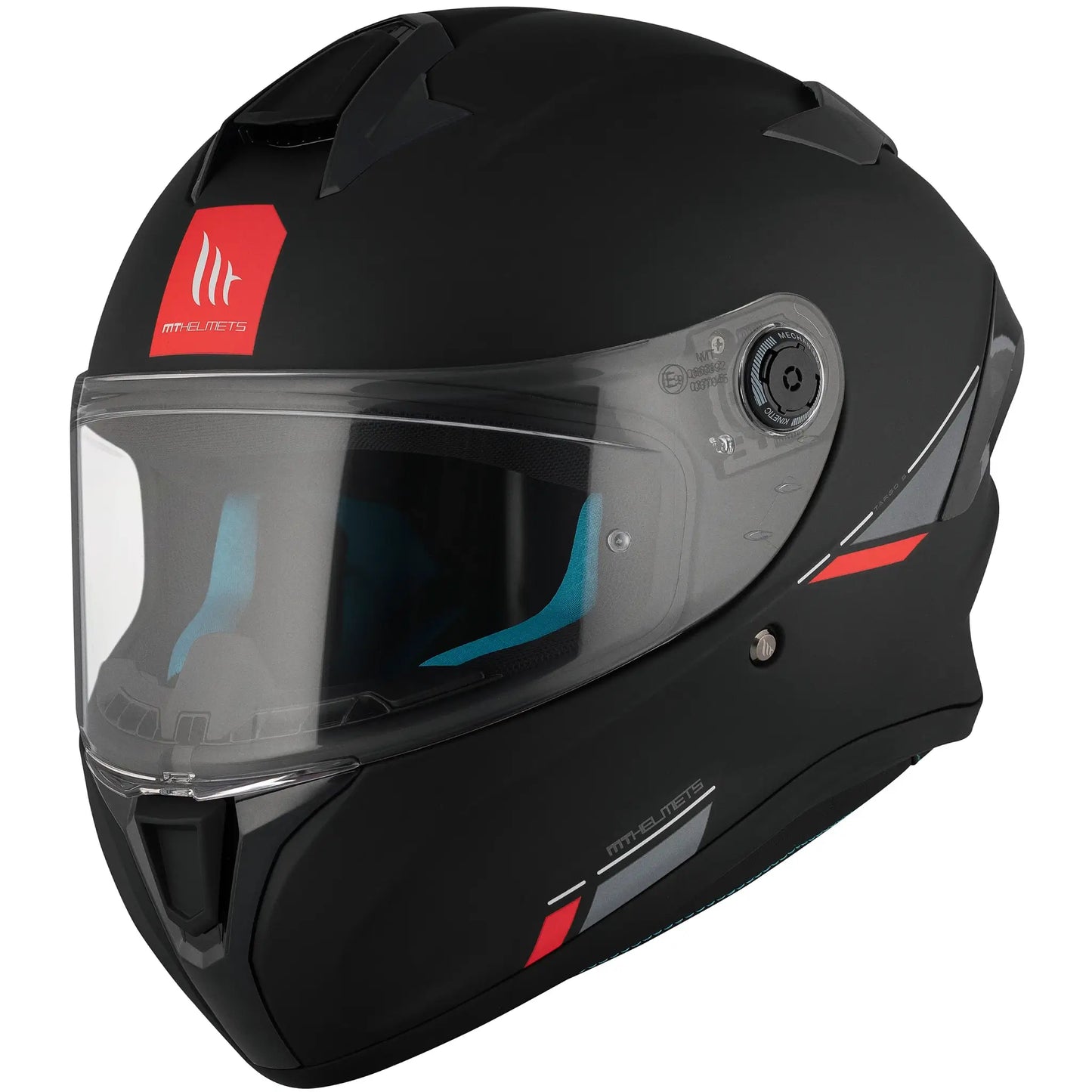 Casco MT Targo S Solid A1 - Negro Mate