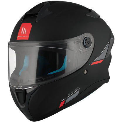Casco MT Targo S Solid A1 - Negro Mate