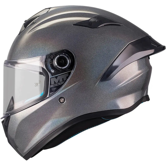 Casco MT Targo S Special Pure T2 - Gris Iridiscente Brillo