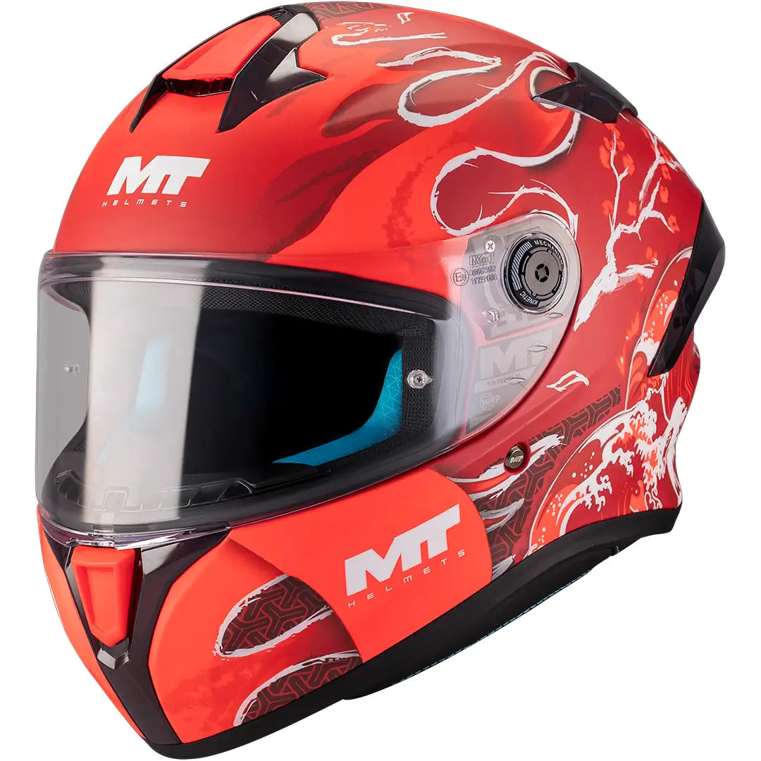 Casco MT Targo S Yamanaka 26 Season C5 - Rojo Mate