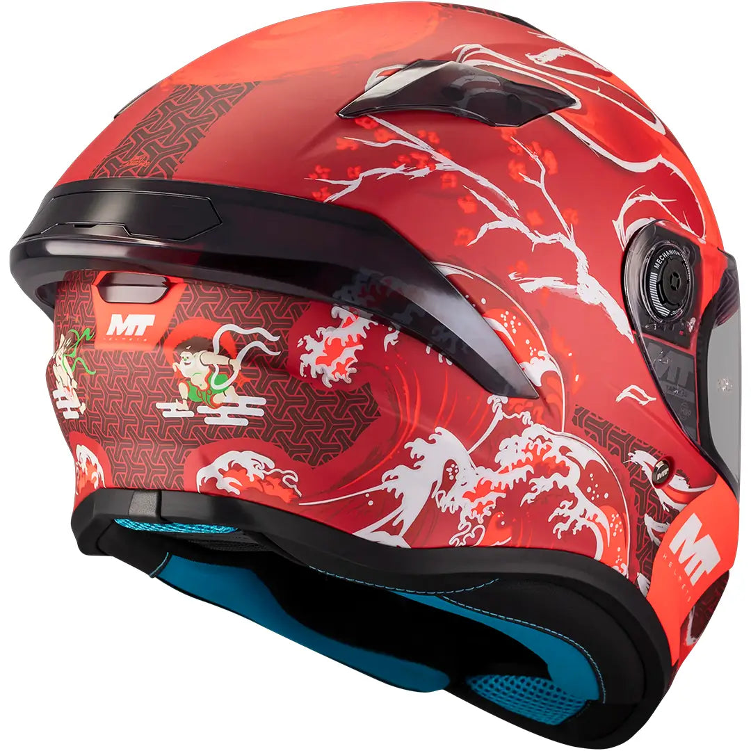 Casco MT Targo S Yamanaka 26 Season C5 - Rojo Mate