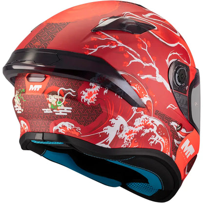 Casco MT Targo S Yamanaka 26 Season C5 - Rojo Mate
