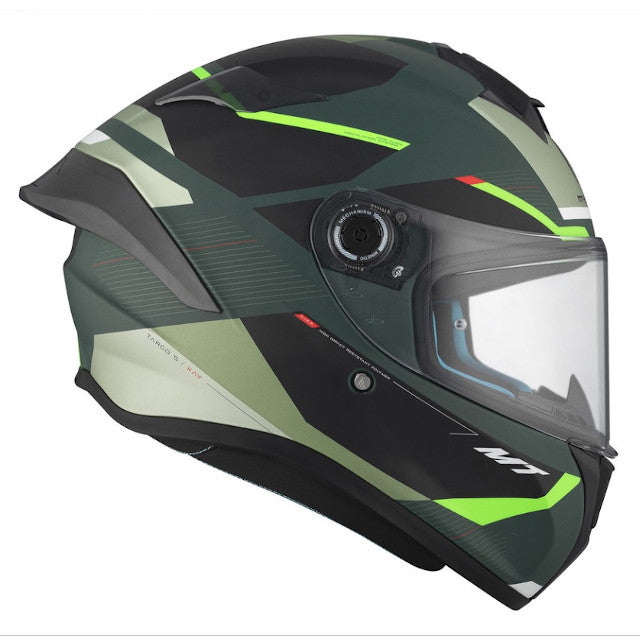 Casco MT Helmets FF106B Targo S Kay verde mate-negro