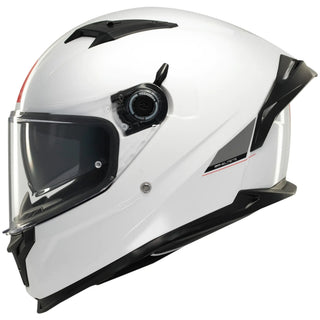 Casco MT Braker SV Solid A0 - Blanco Brillo