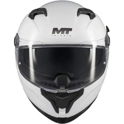 Casco MT Braker SV Pure A0 - Blanco Brillo