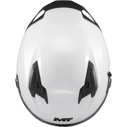 Casco MT Braker SV Pure A0 - Blanco Brillo