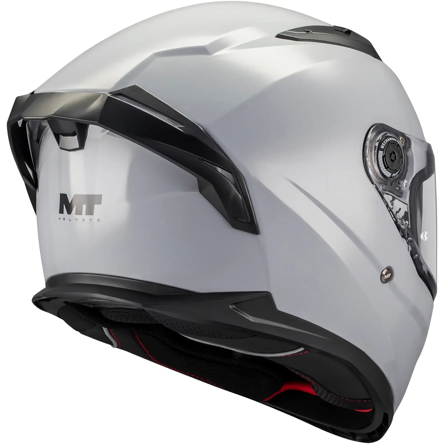 Casco MT Braker SV Pure A12 - Gris Brillo