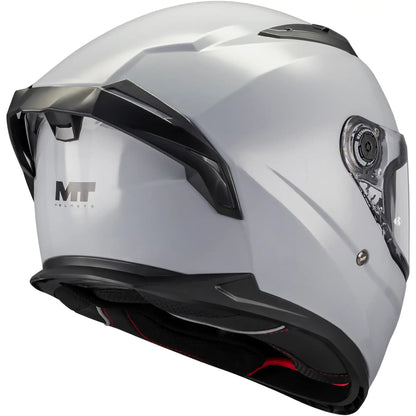 Casco MT Braker SV Pure A12 - Gris Brillo