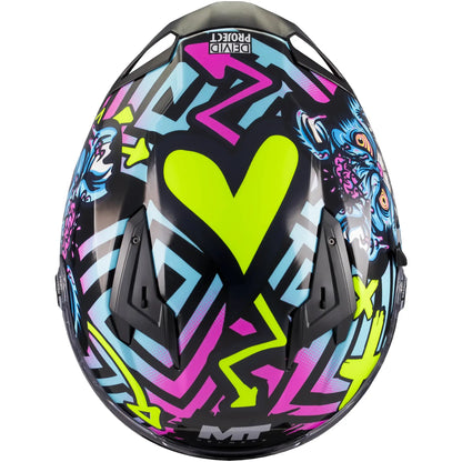 Casco MT Braker SV Crazy Teddy B7