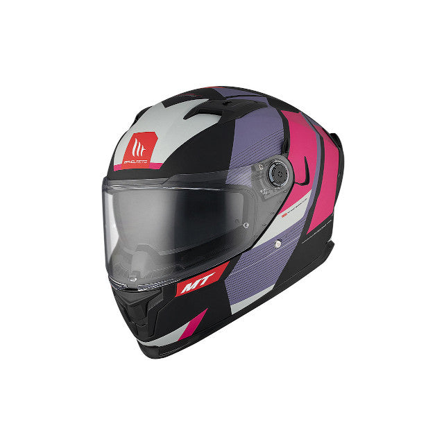 Casco integral MT Helmets Braker SV Chento B9 rosa/violeta mate