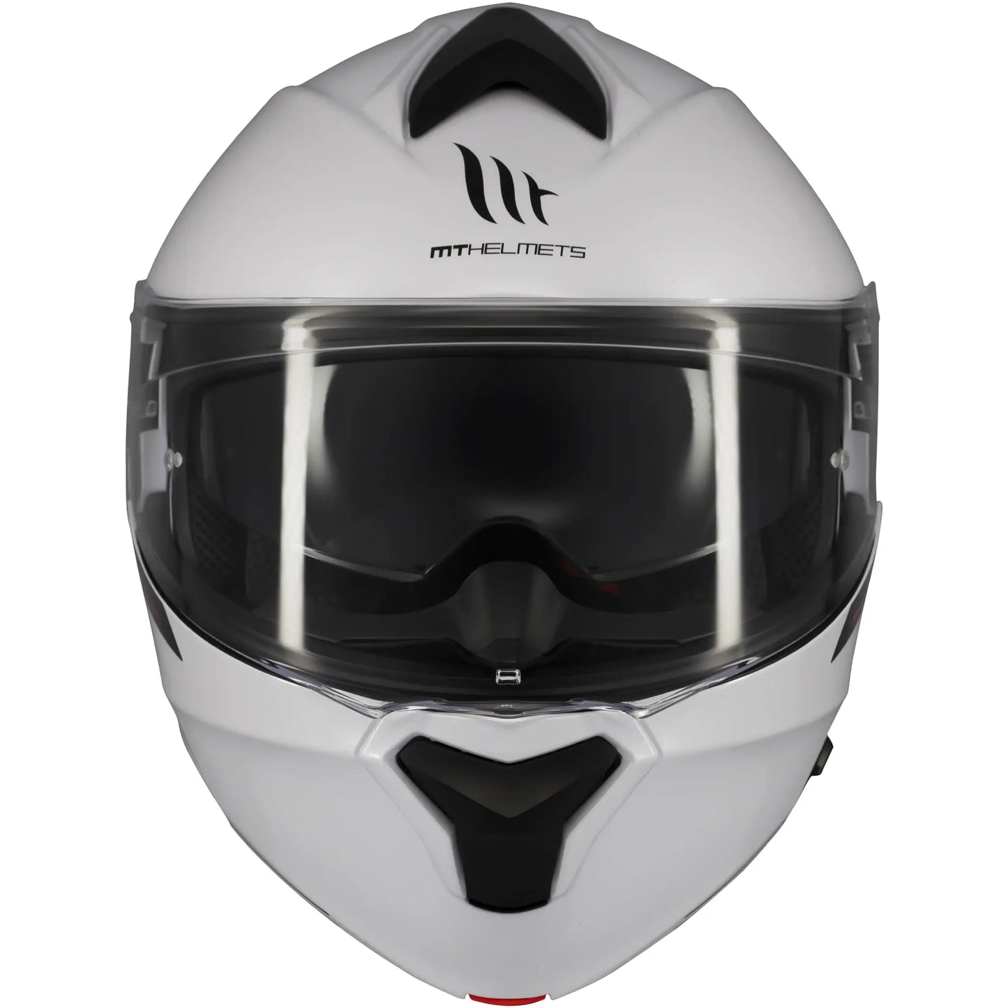 Casco MT Genesis SV Solid A0 - Blanco Brillo