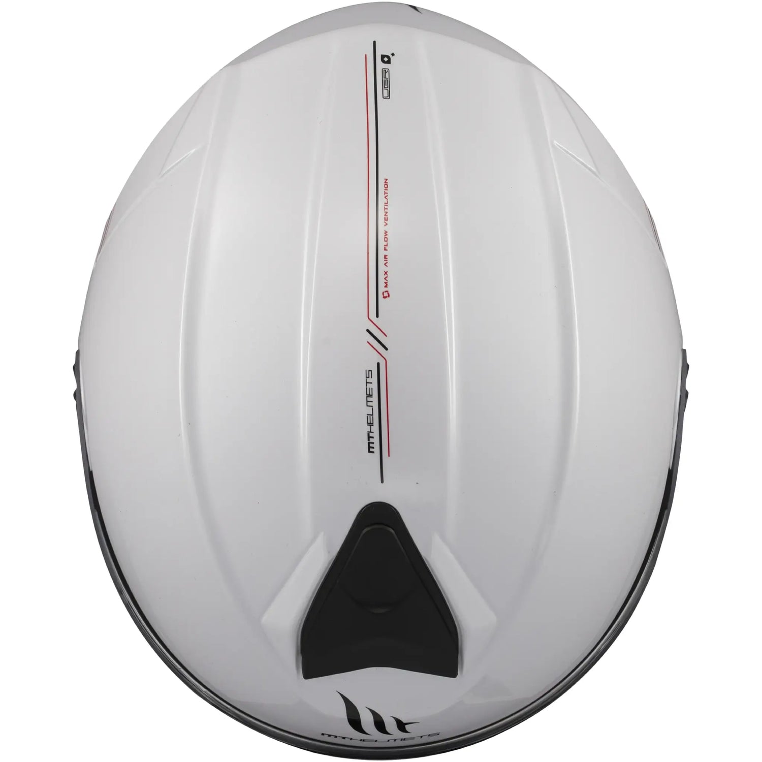 Casco MT Genesis SV Solid A0 - Blanco Brillo