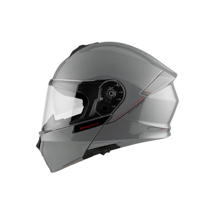 Casco modular MT Helmets Genesis SV Solid - gris brillo