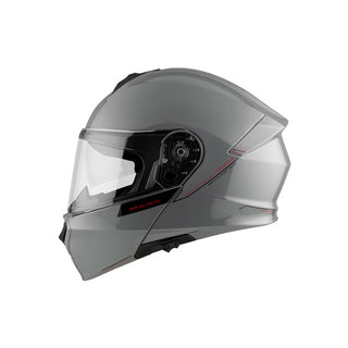 Casco modular MT Helmets Genesis SV Solid - gris brillo