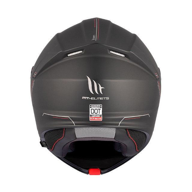 Casco modular MT Helmets Genesis SV Solid - negro mate