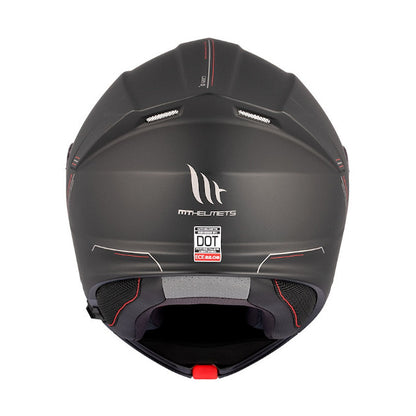 Casco modular MT Helmets Genesis SV Solid - negro mate