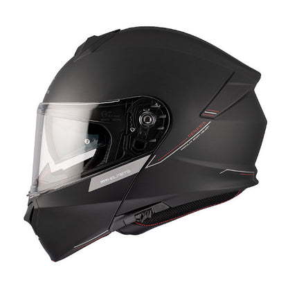 Casco modular MT Helmets Genesis SV Solid - negro mate