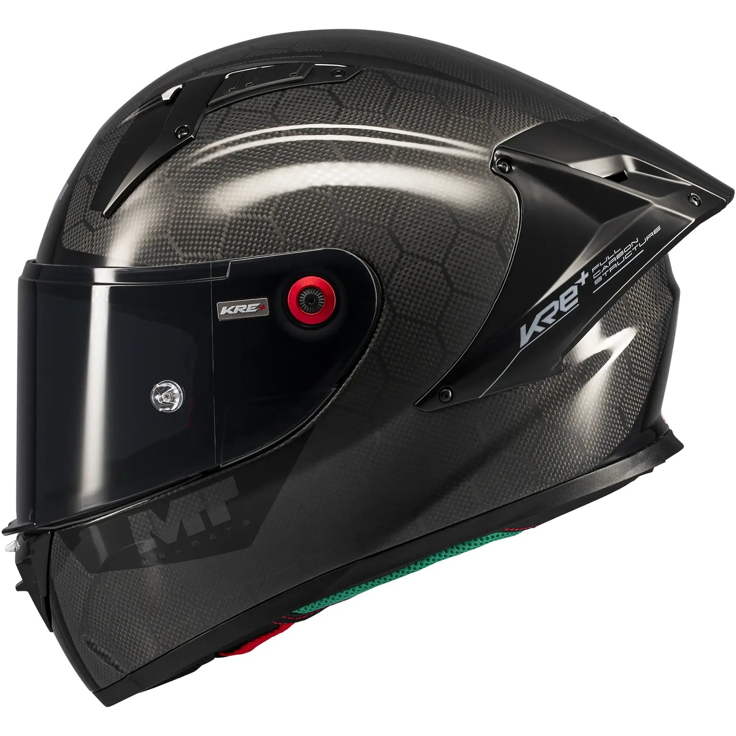 Casco MT KRE+ S Pure A1 - Carbono Brillo