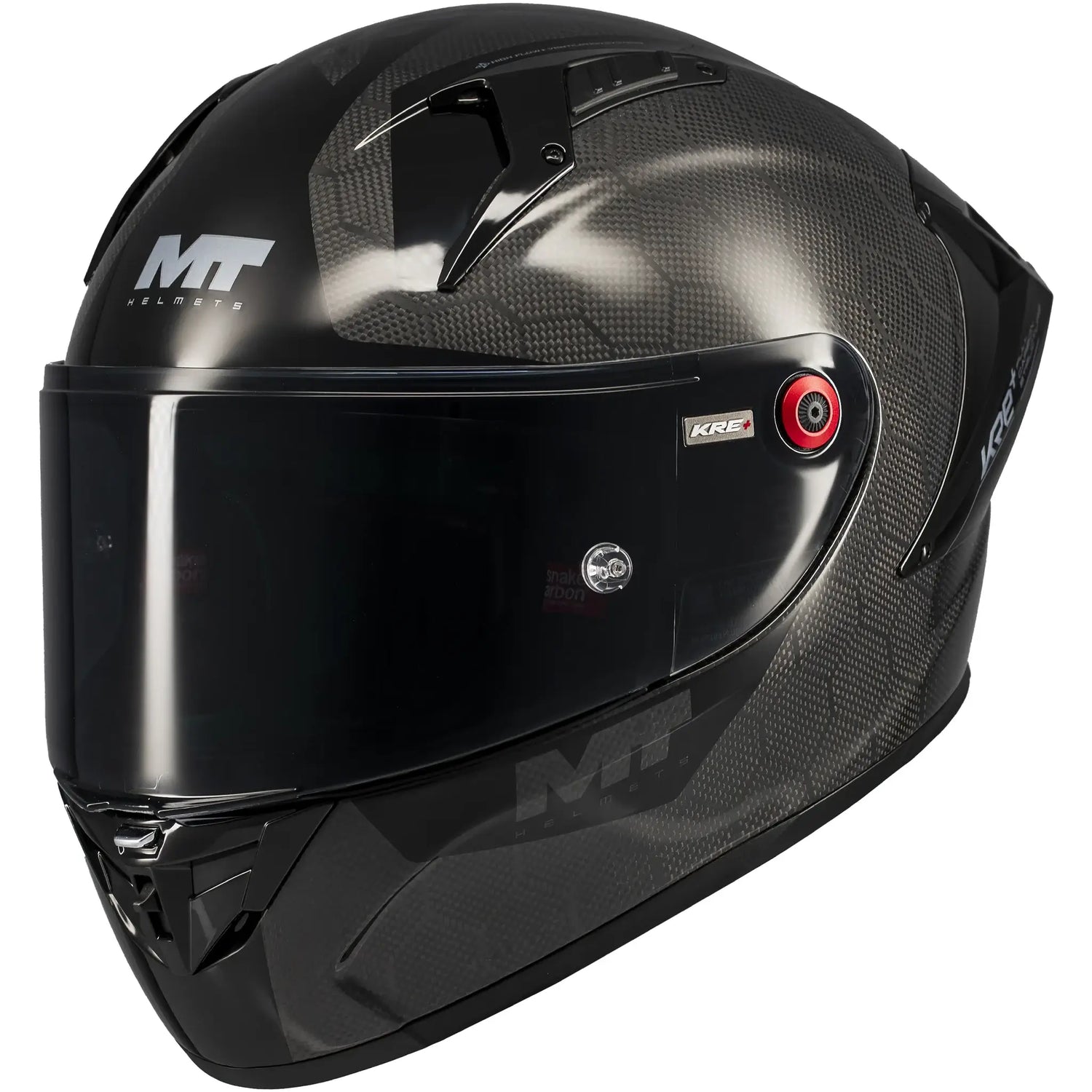 Casco MT KRE+ S Pure A1 - Carbono Brillo