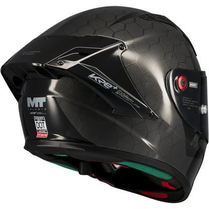 Casco MT KRE+ S Pure A1 - Carbono Brillo