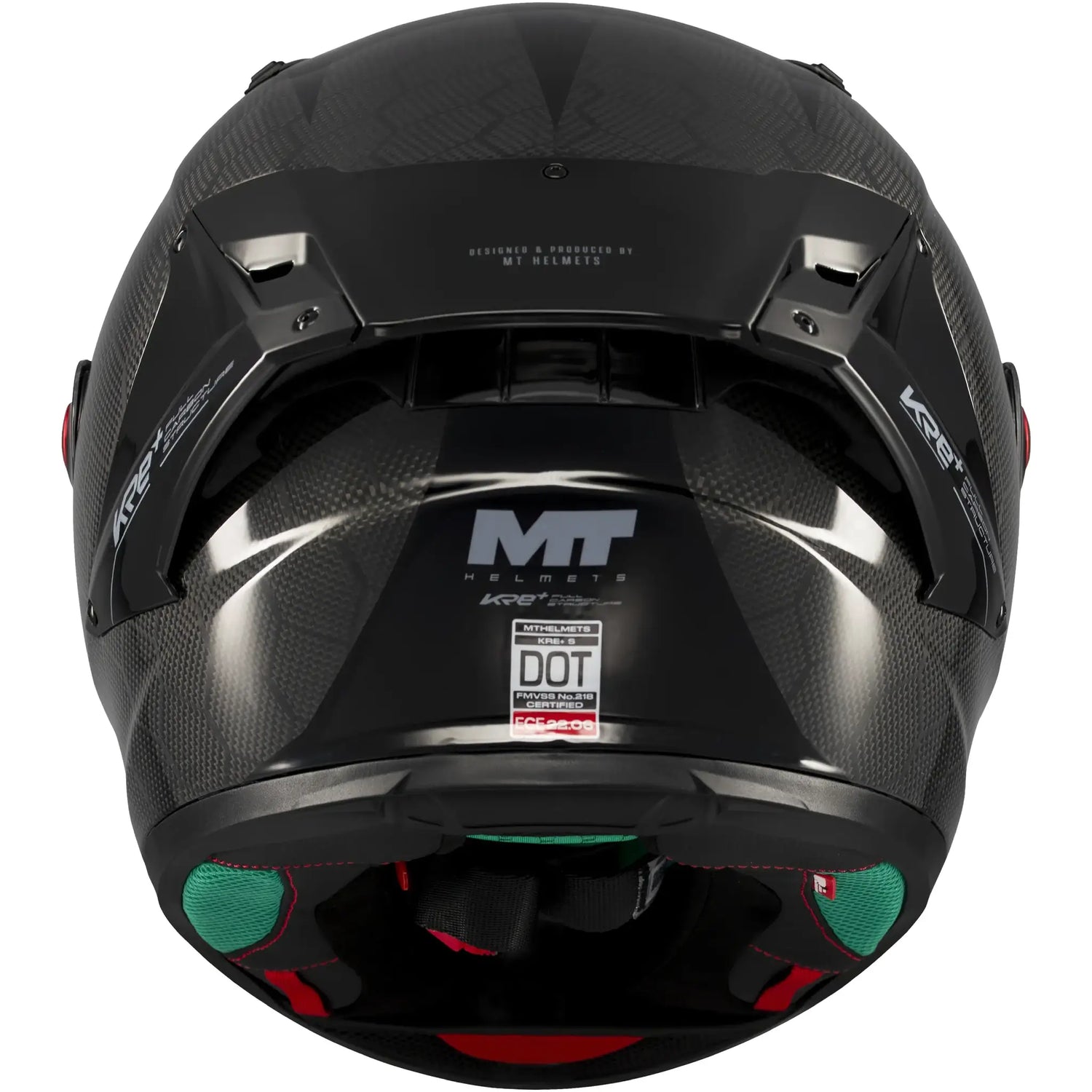 Casco MT KRE+ S Pure A1 - Carbono Brillo