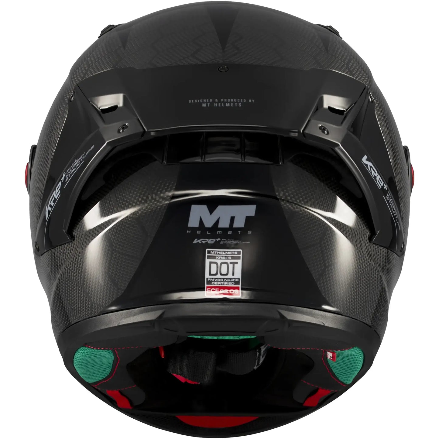 Casco MT KRE+ S Pure A1 - Carbono Brillo