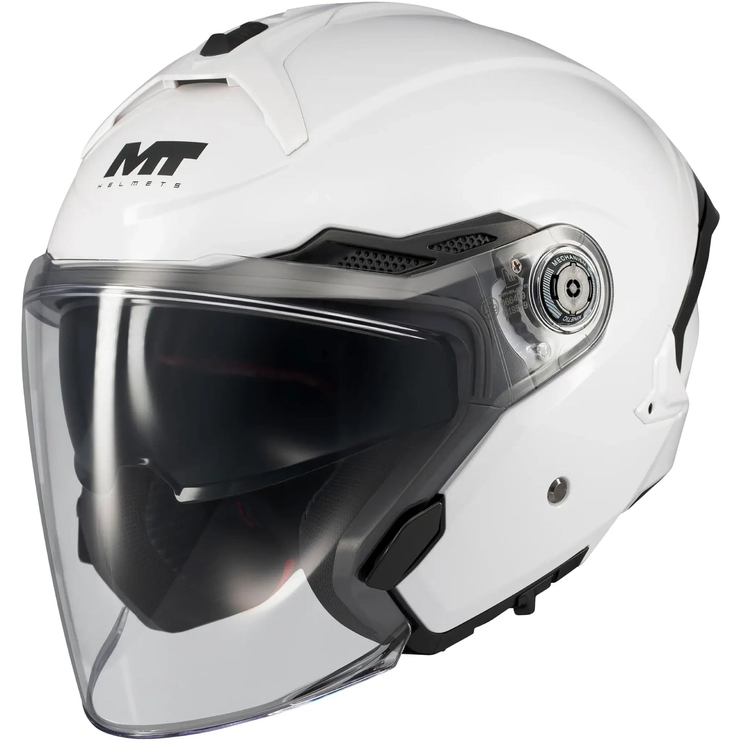 Casco MT Cosmo SV Pure A0 - Blanco Brillo