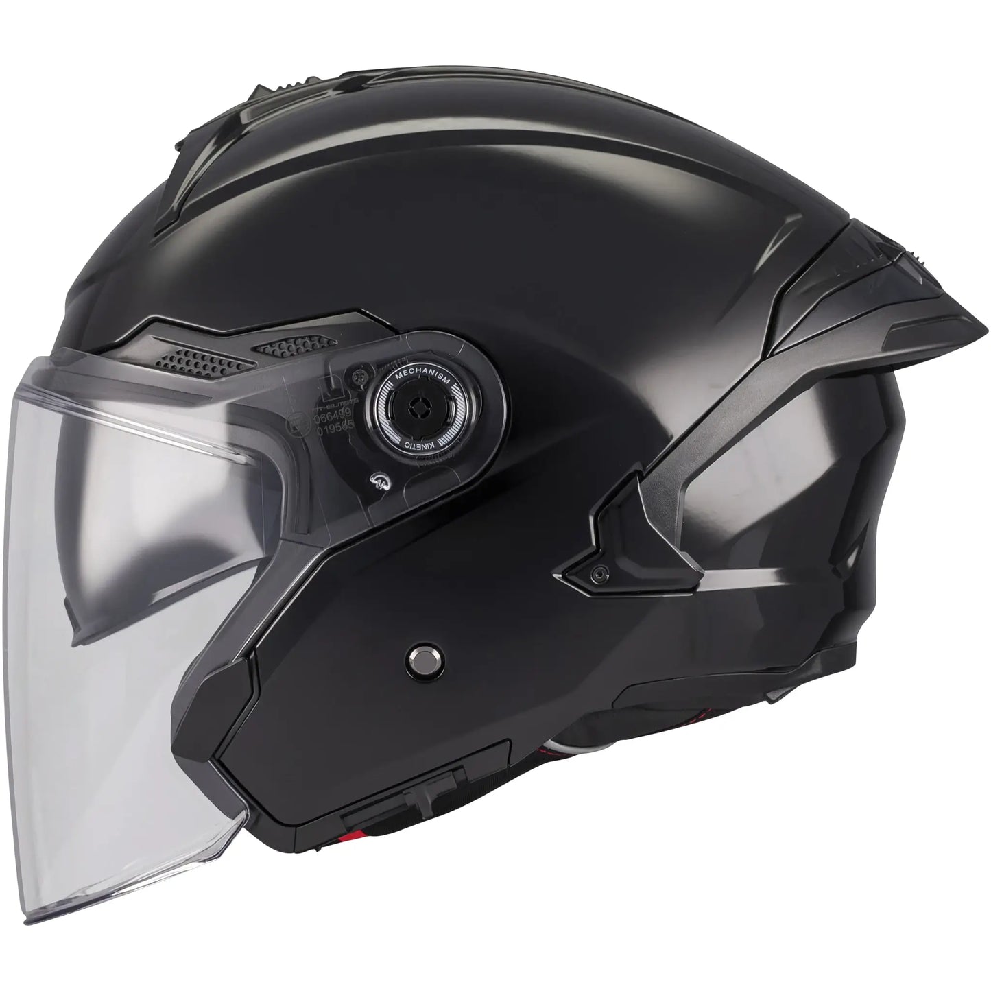 Casco MT Cosmo SV Pure A1 - Negro Brillo