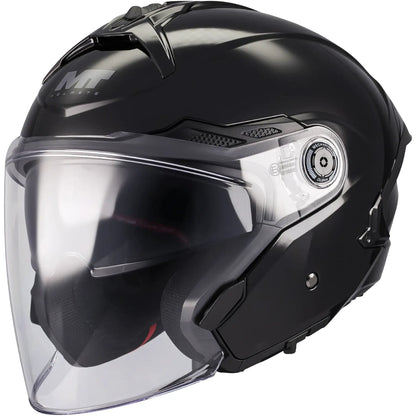 Casco MT Cosmo SV Pure A1 - Negro Brillo