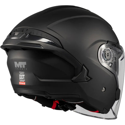 Casco MT Cosmo SV Pure A1 - Negro Mate