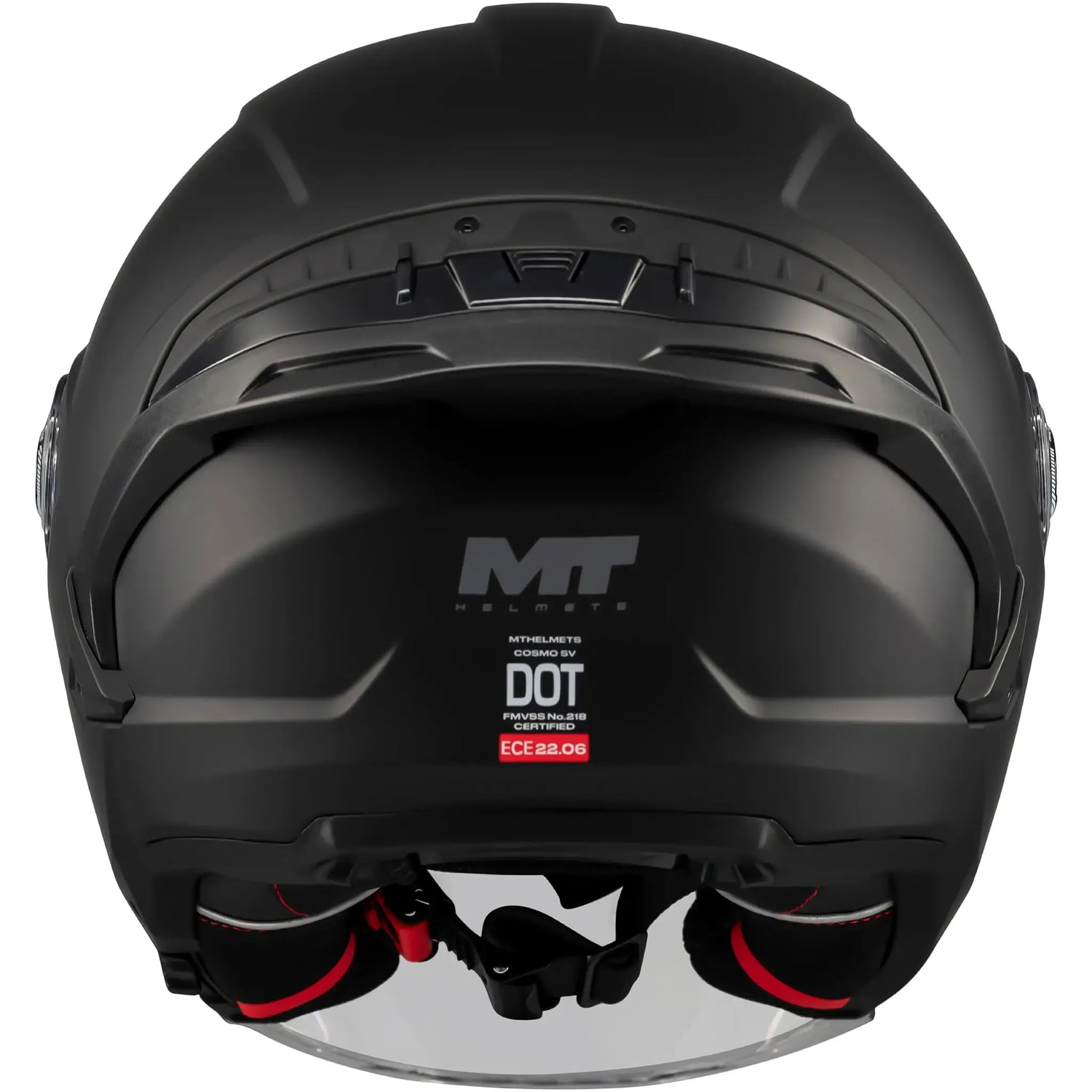 Casco MT Cosmo SV Pure A1 - Negro Mate