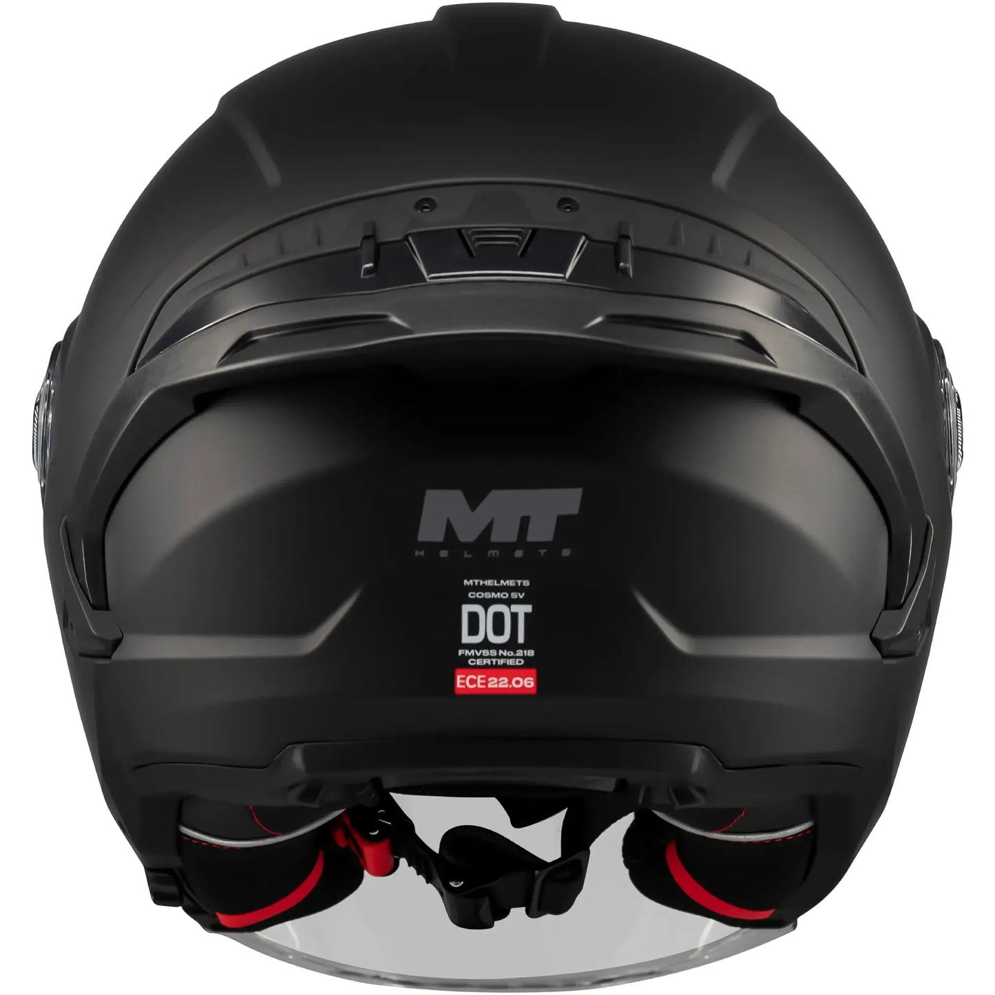 Casco MT Cosmo SV Pure A1 - Negro Mate
