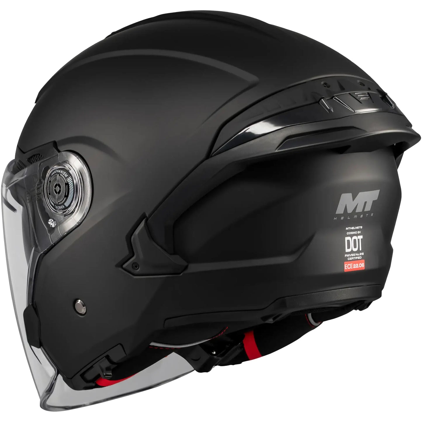 Casco MT Cosmo SV Pure A1 - Negro Mate