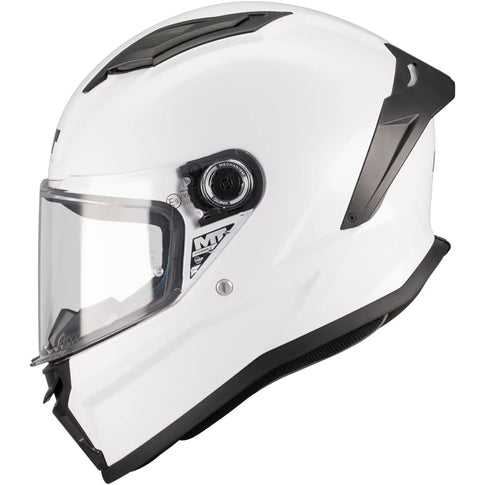 Casco MT Stinger 2 Kids Pure A0 - Blanco Brillo