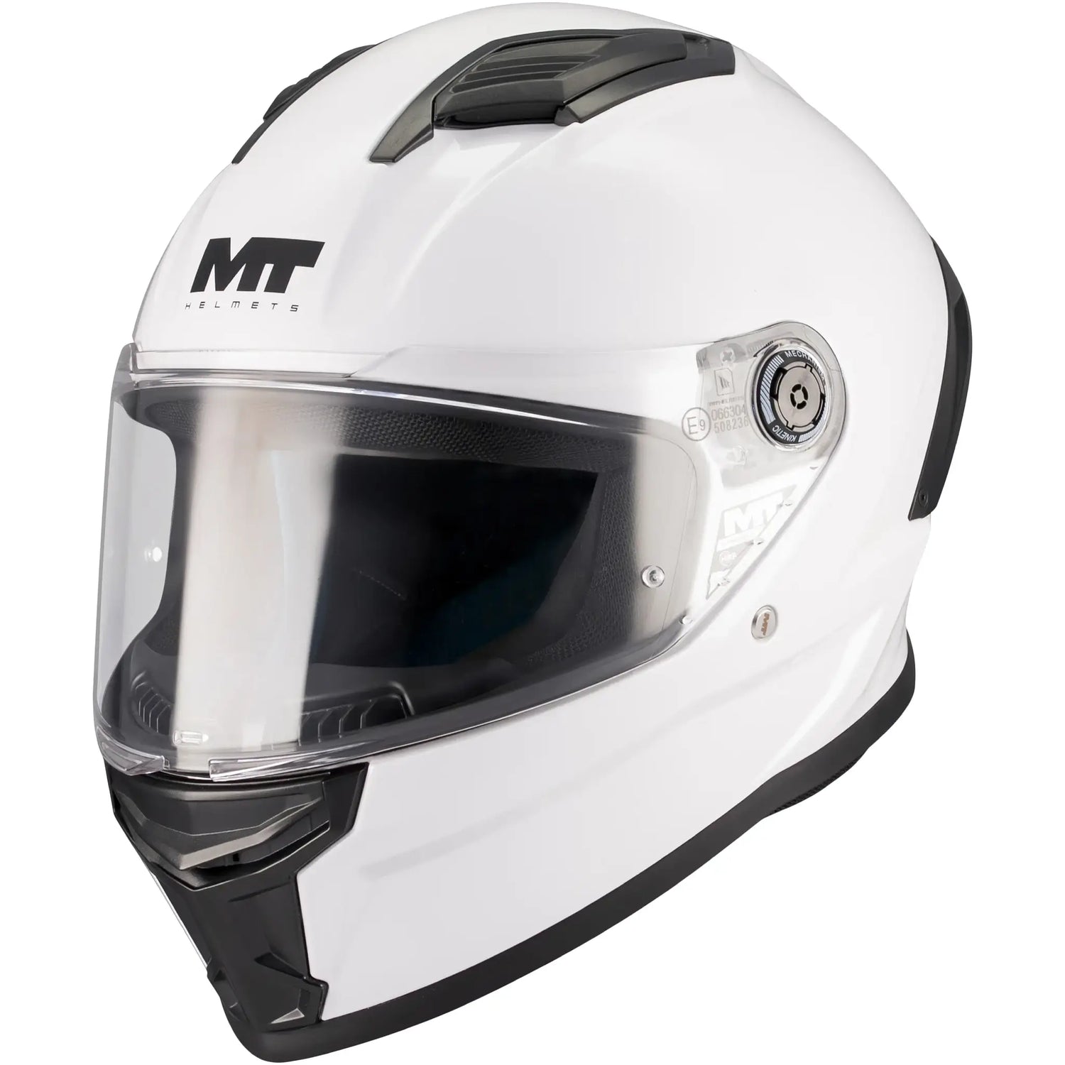 Casco MT Stinger 2 Kids Pure A0 - Blanco Brillo